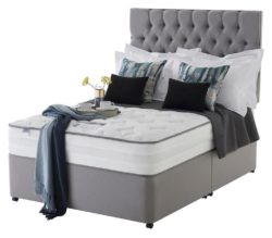 Silentnight Kingfield 2000 Pkt Memory Foam Divan - Kingsize